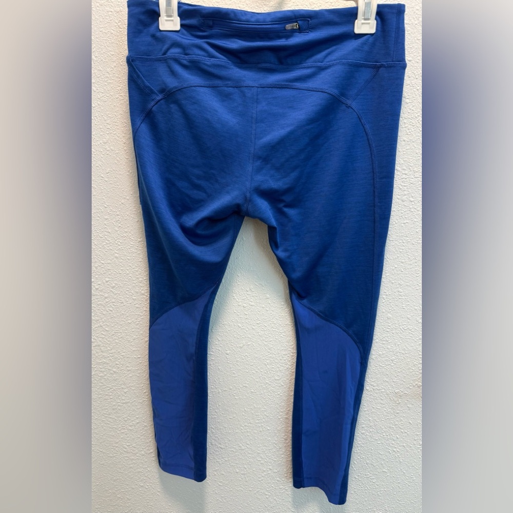 Nike Women's Run Fast Blue Cropped Legging Sz(L) - Picture 4 of 7